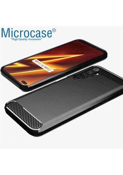 Microcase Realme 6 Pro Brushed Carbon Kilif 438851138 Microcase Realme 6 Pro Brushed Carbon Kilif 438851138