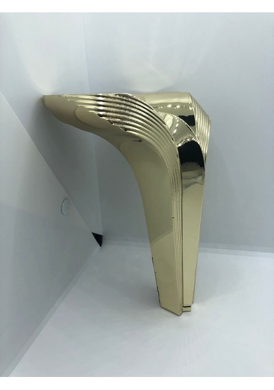 PLASTİK,19 CM GOLD KAPLAMA  BERJER,KOLTUK,MOBİLYA AYAĞI (4ADET)