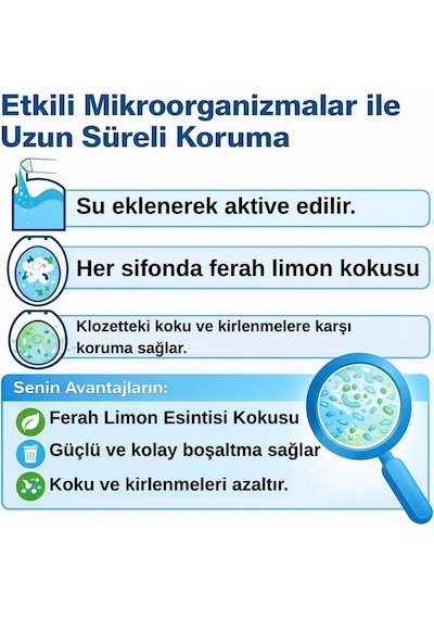 Camp Clean Tuvalet Sifon Solüsyonu 1 L