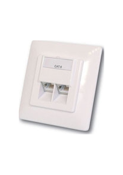 Assmann Dn-9001-N Sıva Altı Eğik Priz. Rj45. Cat. 5E