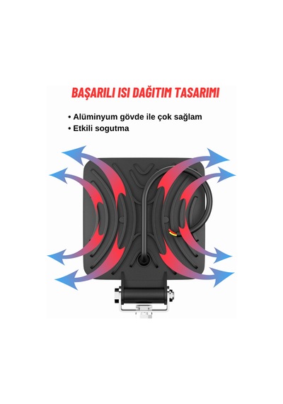 Off Road İş Makinesi Kamyon Traktör Projektör Çalışma Lambası