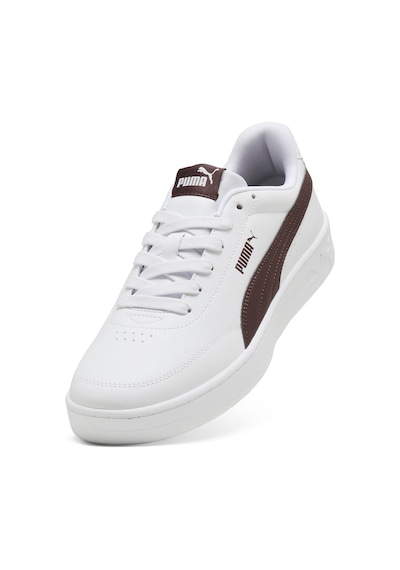 Puma Court Classic Clean Beyaz Erkek Sneaker Beyaz-kahve