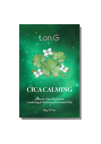 Lon.g K-beauty 10'lu Kutu Cica Özlü Cilt Rahatlatıcı Otantik Gerçek Parıltılı Yüz Maskesi