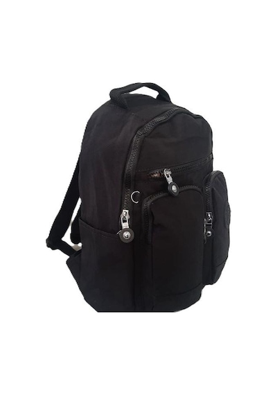 Water Proof Çok Bölmeli Mini Sırt Çantası Siyah-1009 Siyah
