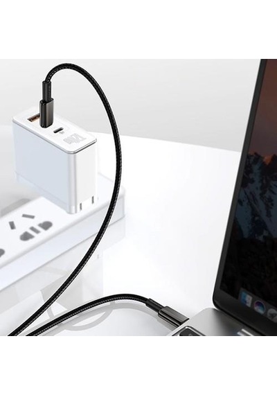 Baseus TypeC TypeC 100W Hızlı Şarj USB Kablo 1mt CATGD-01