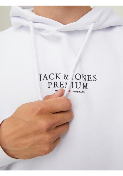 Jack & Jones Erkek Kapüşonlu Sweatshirt Jprbluarchıe Sweat Hood - 12216335 001