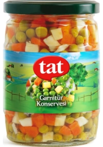 Bezelye Garnitür 550 Gr. Cam