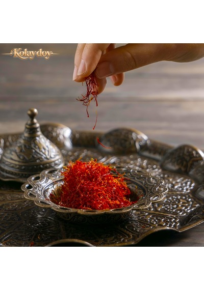 Safran 100% Katkısız Doğl Renk Ve Aroma Süper Negin Kalite 4 G