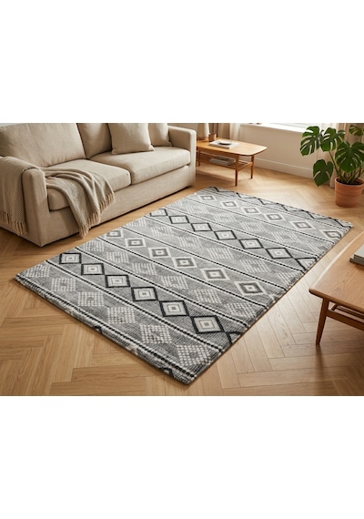 Lastikli Kadife Halı Örtüsü 200 x 300