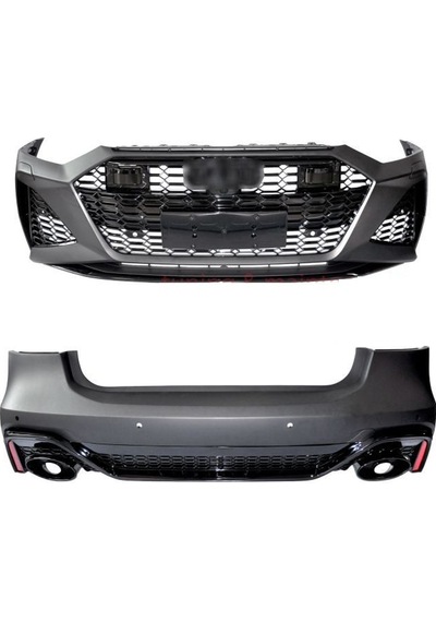 Autogp Audi A7 Rs7 4k Body Kit Tampon Panjur Difüzör 2018+ 4k C8