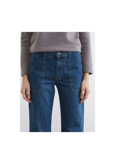 LC Waikiki Alıta Cıty Farkıyla Lcw Jeans İndigo Denim Düz Wideleg Yüksek Bel Geniş Paça Kadın Jean Pantolon İndigo - 925401692 İndigo LC Waikiki Alıta Cıty Farkıyla Lcw Jeans İndigo Denim Düz Wideleg Yüksek Bel Geniş Paça Kadın Jean Pantolon İndigo - 925401692 İndigo