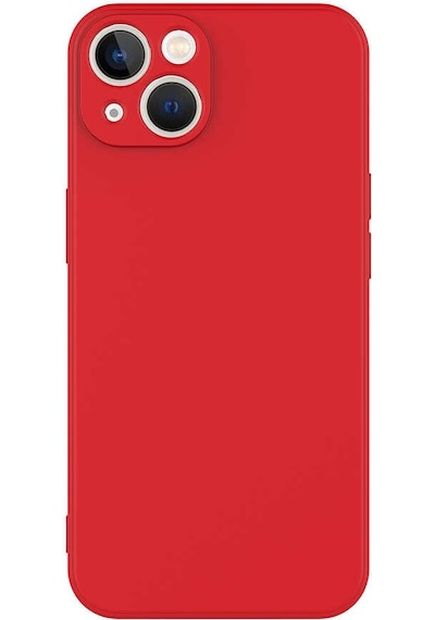 Apple Uyumlu iPhone 13 Uyumlu Zore Mara Lansman Kılıf-kırmızı Kirmizi -