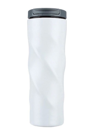 Komple 304 L Çelik Beyaz 500 Ml Kahve Termos Mug Cin229by