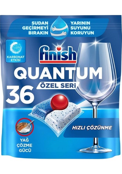 Finsh Quantum Essential Bulaşık Makinesi Deterjanı 36 Tablet