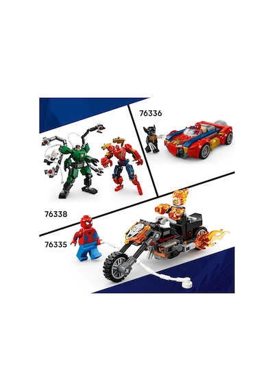 LEGO® ǀ Marvel Miles Morales Robotu, Örümcek Adam 2099’a Karşı 76337 - 6 Yaş ve Üzeri Çocuklar için Oyuncak Yapım Seti (135 Parça)