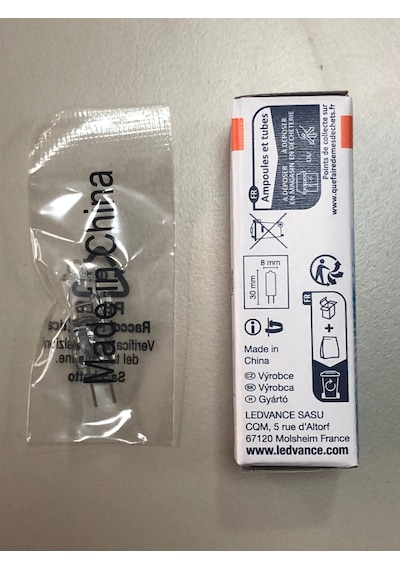 20 Adet Osram 64428 Oven 12v 20w G4 Halolen Lamba