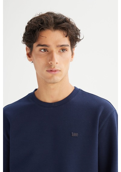 Lee Regular Fit Baskılı Erkek Sweatshirt L2520308411 Lacivert