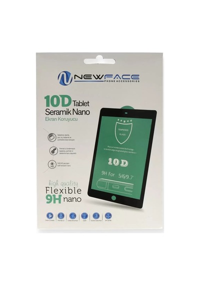 Sh Newface Apple İpad Uyumlu 4 9.7 Tablet 10d Seramik Nano Najmaddin