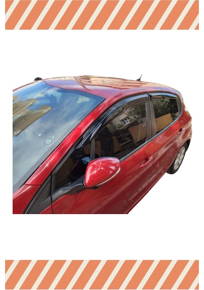 Peugeot 208 Tüm Modellerine Özel 4'lü Mügen Tip Cam Rüzgarlığı