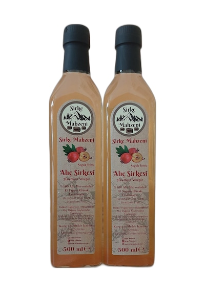 Sirke Mahzeni Alıç Sirkesi 2 x 500 ML