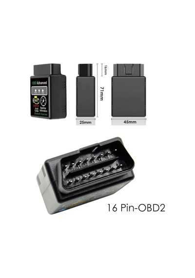Hh Obd2 Advanced Elm 327 Arıza Tespit Cihazı Arıza Okuma (228125694)