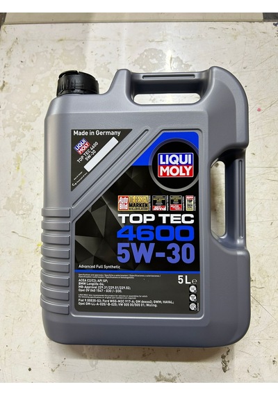 Lıquı Moly Top Tec 4600 Tam Sentetik 5W-30 Motor Yağı