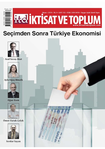 İktisat Ve Toplum Dergisi 102. Sayı