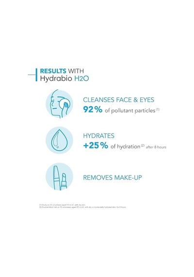 Bioderma Hydrabio H2o Kuru Ciltler İçin Nemlendirici Micellar Makyaj Temizleme Suyu Yüz Ve Göz Çevresi Kullanımına Uygun