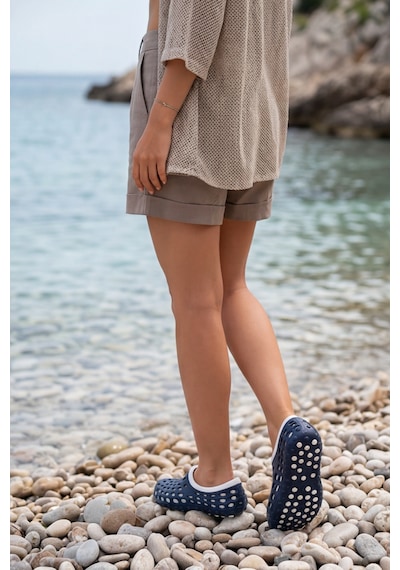 Aqua Stream - Uniseks 36-45 Hızlı Kuruyan Lacivert Beyaz Deniz Ayakkabısı Özel Yuvarlak Kaba... Aqua Stream - Uniseks 36-45 Hızlı Kuruyan Lacivert Beyaz Deniz Ayakkabısı Özel Yuvarlak Kaba...