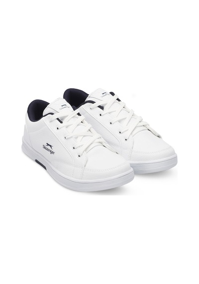 Slazenger Albert I Kadın Sneaker Ayakkabı Beyaz / Lacivert Beyaz / Lacivert Beyaz - Lacivert