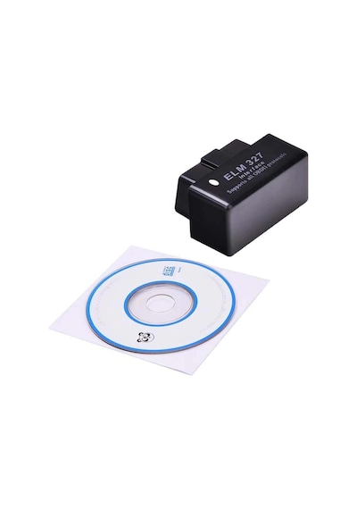 Elm327 2.1 Siyah Bluetooth Araba Türkçe Araç Arıza Tespit Cihazı