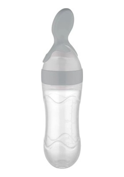 Ergonomik Sıkmalı Kaşık, Kolay Temizlenebilir Bebek Beslenme Aksesuarı