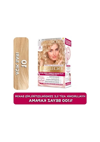 Açık Sarı Saç Boyası, 10 Numaralı L'oreal Ürünü