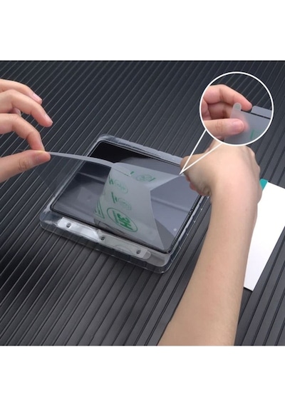 Samsung Uyumlu Galaxy Z Fold 4 Zore Hizalama Aparatlı S-fit Body Ekran Koruyucu