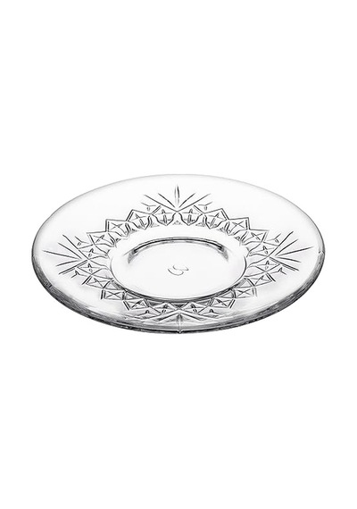 Paşabahçe Timeless Çay Tabağı 6 Adet Şeffaf Diğer