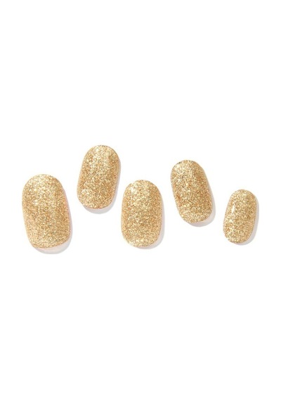 Golden Stardust Jel Tırnak 16 Adet, 1 Kullanım