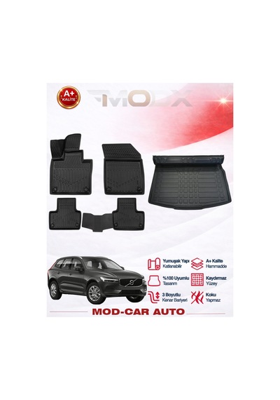 Ford Fiesta 2008-2015 Universal Havuzlu Paspas Takımı A+