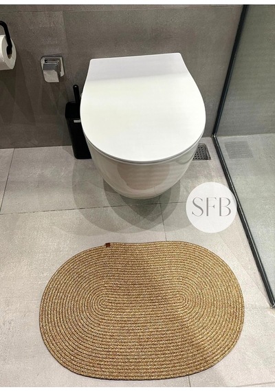 Home Turko Klozet Önü Paspası 40x60cm, Banyo Paspası, Küçük Paspas, Klozet Paspas, Vintage Paspas, Bohem Paspas H Diğer