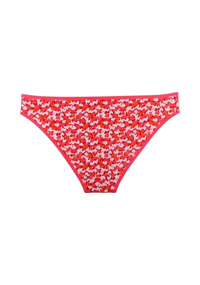 Sensu Kadın Günlük Pamuklu Külot Slip Karışık Renkler 7'li Paket - Kts1141 Pembe