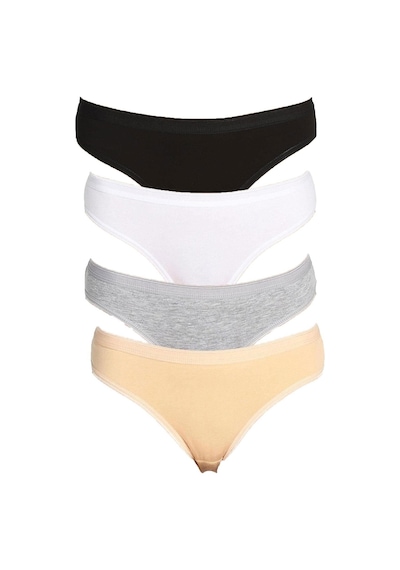 6'lı Kadın Pamuklu Bikini Külot 001