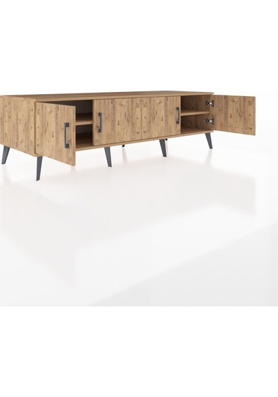 Kronos Tv Ünitesi 2 Raflı 4 Kapaklı 176x59x51 Çam-çam/çam Atlas Çam/atlas Çam Kronos Tv Ünitesi 2 Raflı 4 Kapaklı 176x59x51 Çam-çam/çam Atlas Çam/atlas Çam