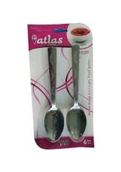 Atlas-701 6 Adet Metal Yemek Kaşık Diğer