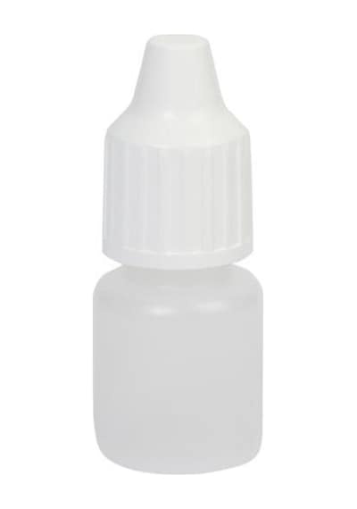 100 Adet - 5 Ml Damlalıklı Boş Plastik Şişe, Aseton, Mürekkep, Polietilen Likit Şişesi