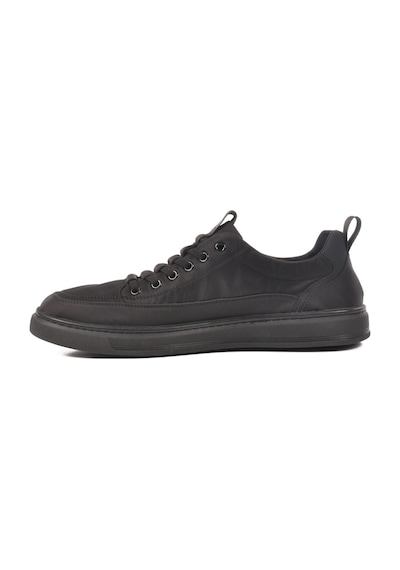 Siyah Tekstil Hafif Erkek Sneaker 25y510-2 M Siyah