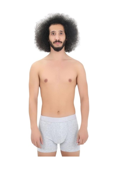 Cnt Erkek Pamuklu Boxer 5'li Paket Füme Füme