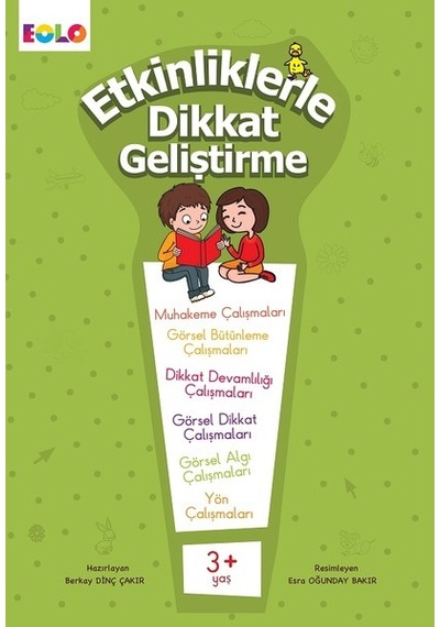 3+ Yaş Etkinliklerle Dikkat Geliştirme - Berkay Dinç Çakır - Eolo