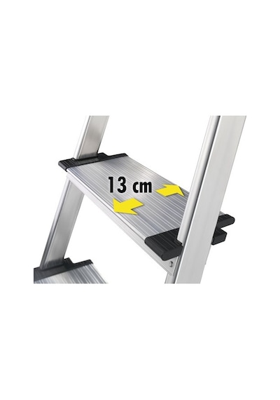 Hailo L80 Comfortline 4 Basamaklı Alüminyum Merdiven