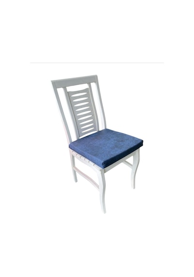 Mc.pierobaby Plastik Sandalye Minderi Balkon Bahçe Minderi Ahşap Mobilya Koltuk Minderi 40x40x5cm Mavi