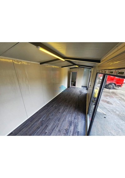 250 X 800 Teras Evim Tiny House Akustik Pvc Kaplama Kendinden Çatılı Kredi Kartına Vade Farksız Taksit Fabrikadan