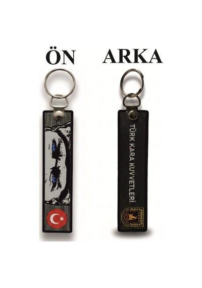 Tpu Çift Taraflı Anahtarlık - Kara Kuvvetleri